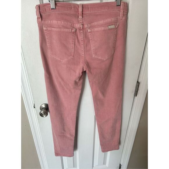 Joes jeans salmon color or light red ankle straight size 29 cotton made in USA - Picture 3 of 5